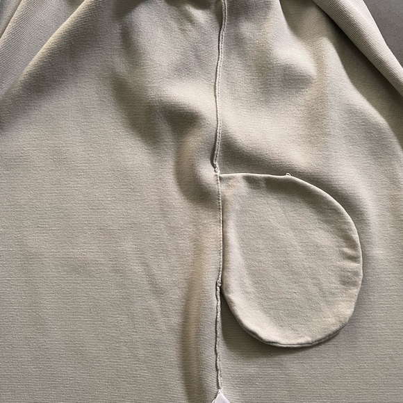 BANANA REPUBLIC NWT Cream Sweater Jacket Size XL - Picture 8 of 11